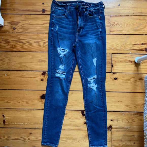 American eagle super stretch, super hi-rise jegging - Picture 1 of 3